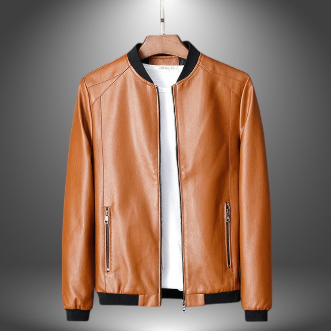 Manuel | Men's Summer Handmade Leather Jacket
